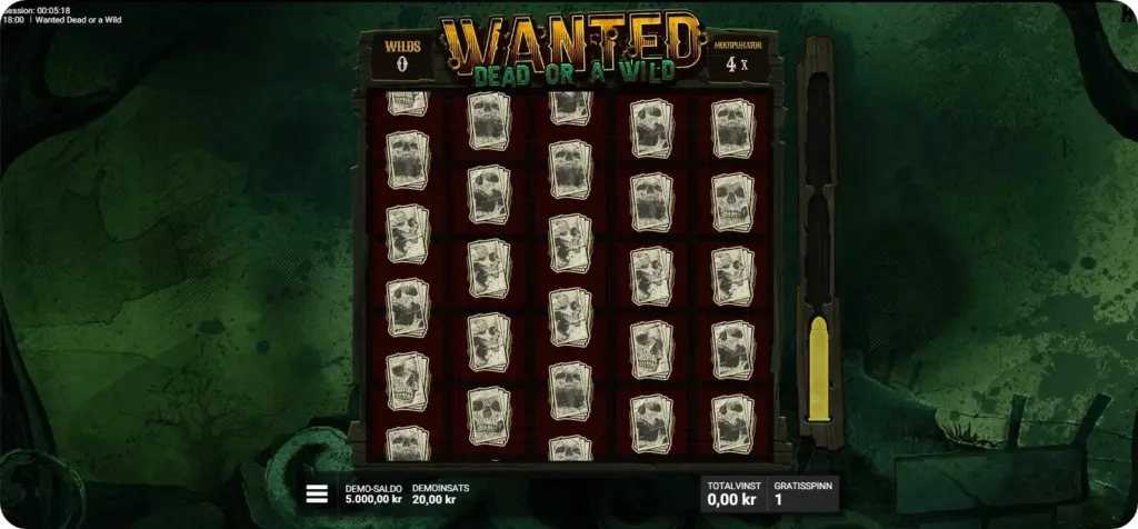 Wanted Dead or a Wild Slot Dead Man's Hand – collect-fas och showdown med wilds