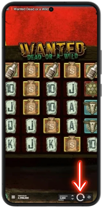 Wanted Dead or a Wild Slot – tryck på snurrknappen för att starta rundan